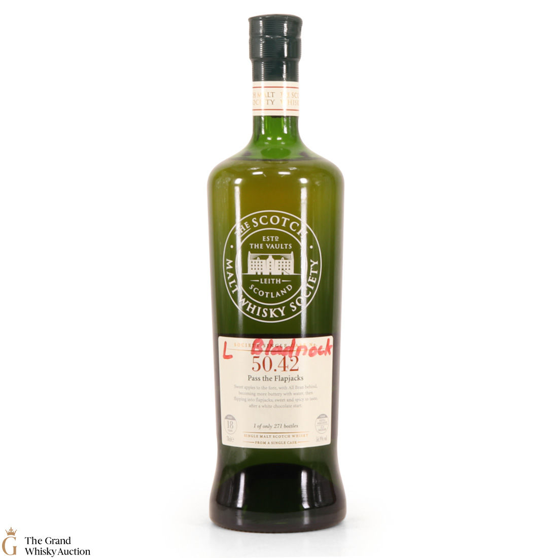 Bladnoch - 18 Year Old -SMWS 50.42 - Pass The Flapjacks