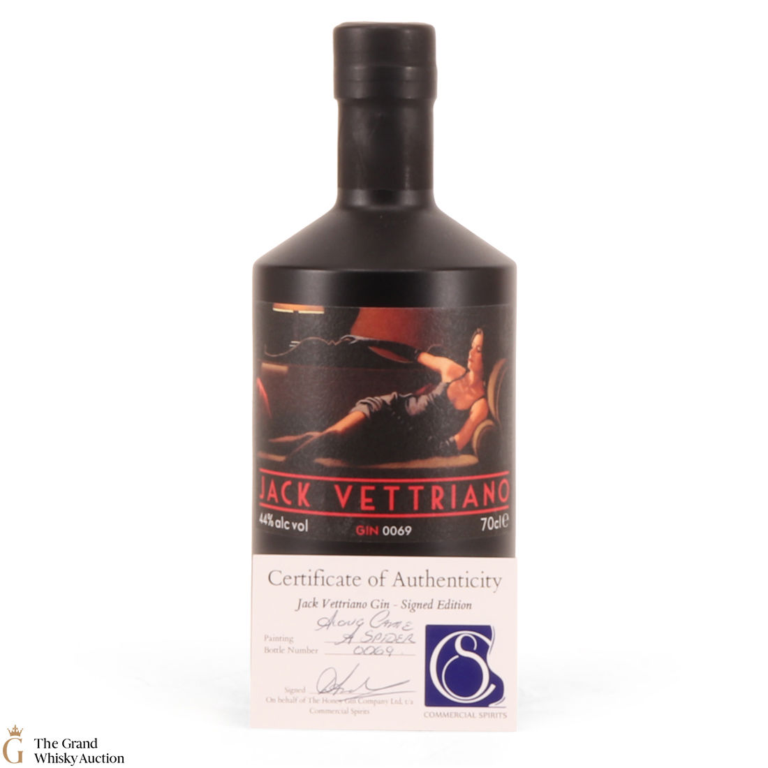 Jack Vettriano Gin - Along Came a Spider