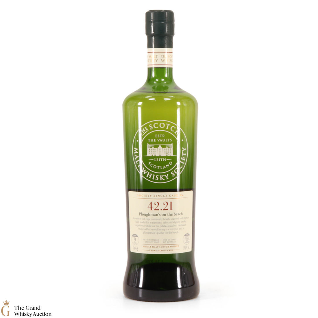 SMWS - 42.21 - Ledaig - 9 Year Old - Ploughman's on the Beach