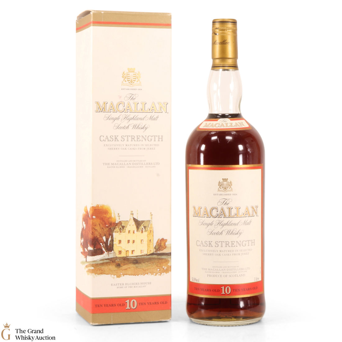 Macallan - 10 Year Old Cask Strength - 1 Litre 58.8%