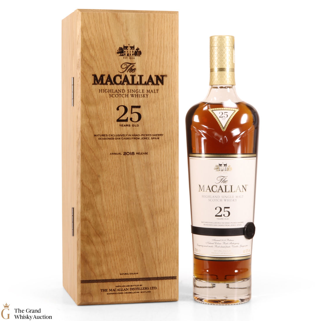 Macallan - 25 Year Old - Sherry Oak - 2018