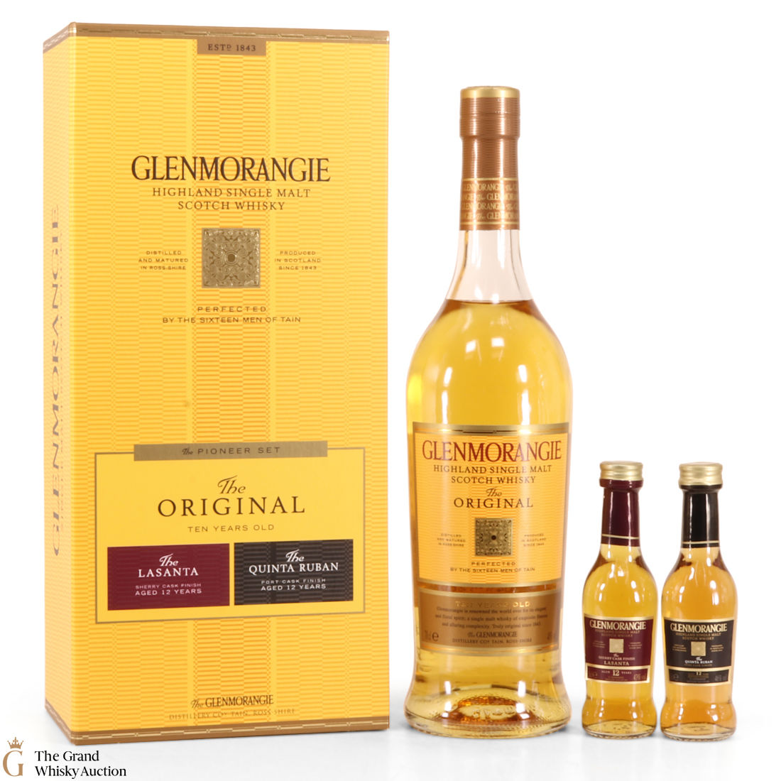 Glenmorangie - Pioneer Set (1 x 70cl - 2 x 5cl)