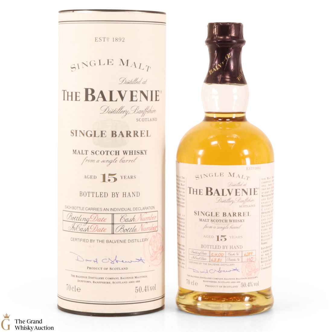Balvenie - 15 Year Old - 2000 Single Barrel