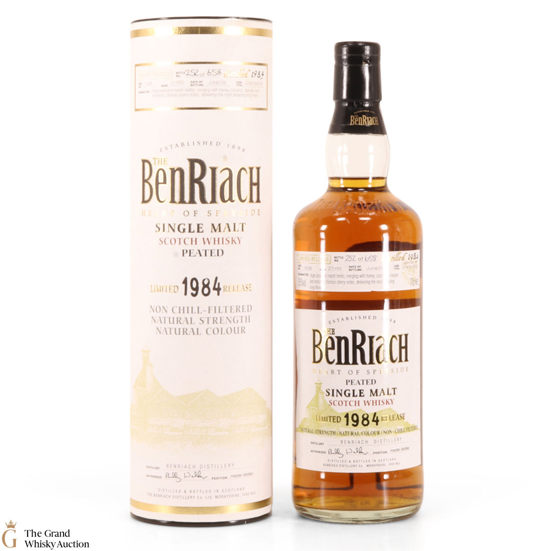 The Benriach - 21 Year Old - 1984 - Oloroso Butt #1438