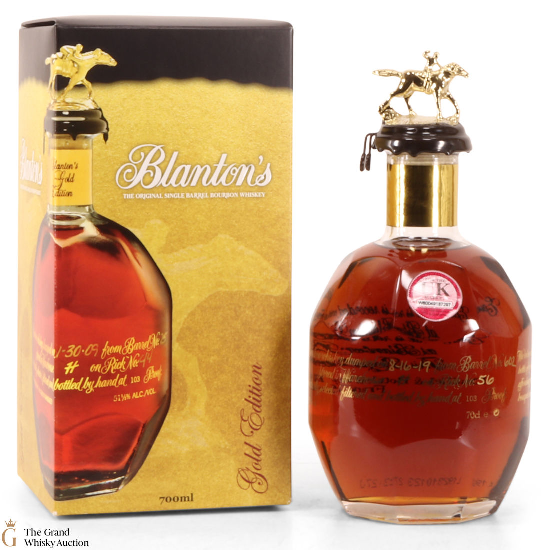 Blanton's - Single Barrel Gold Edition #602