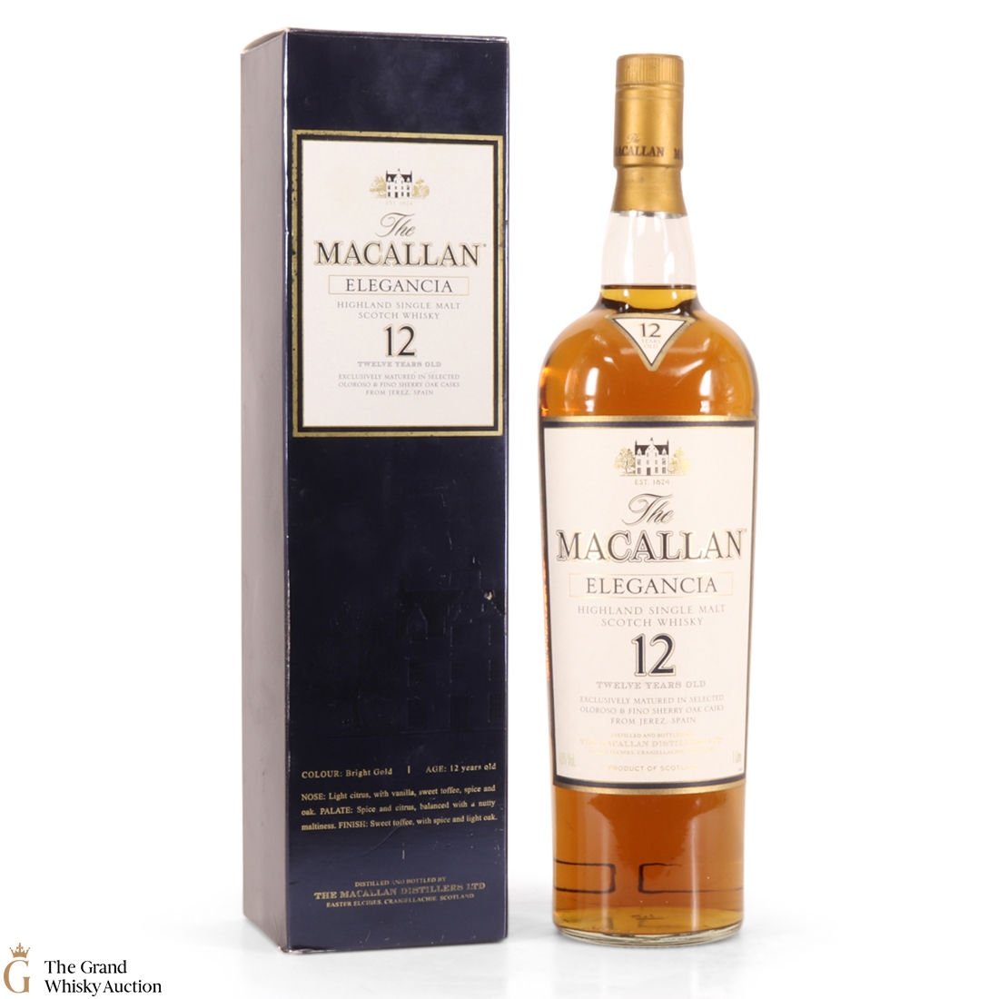 Macallan - 12 Year Old - Elegancia 1L