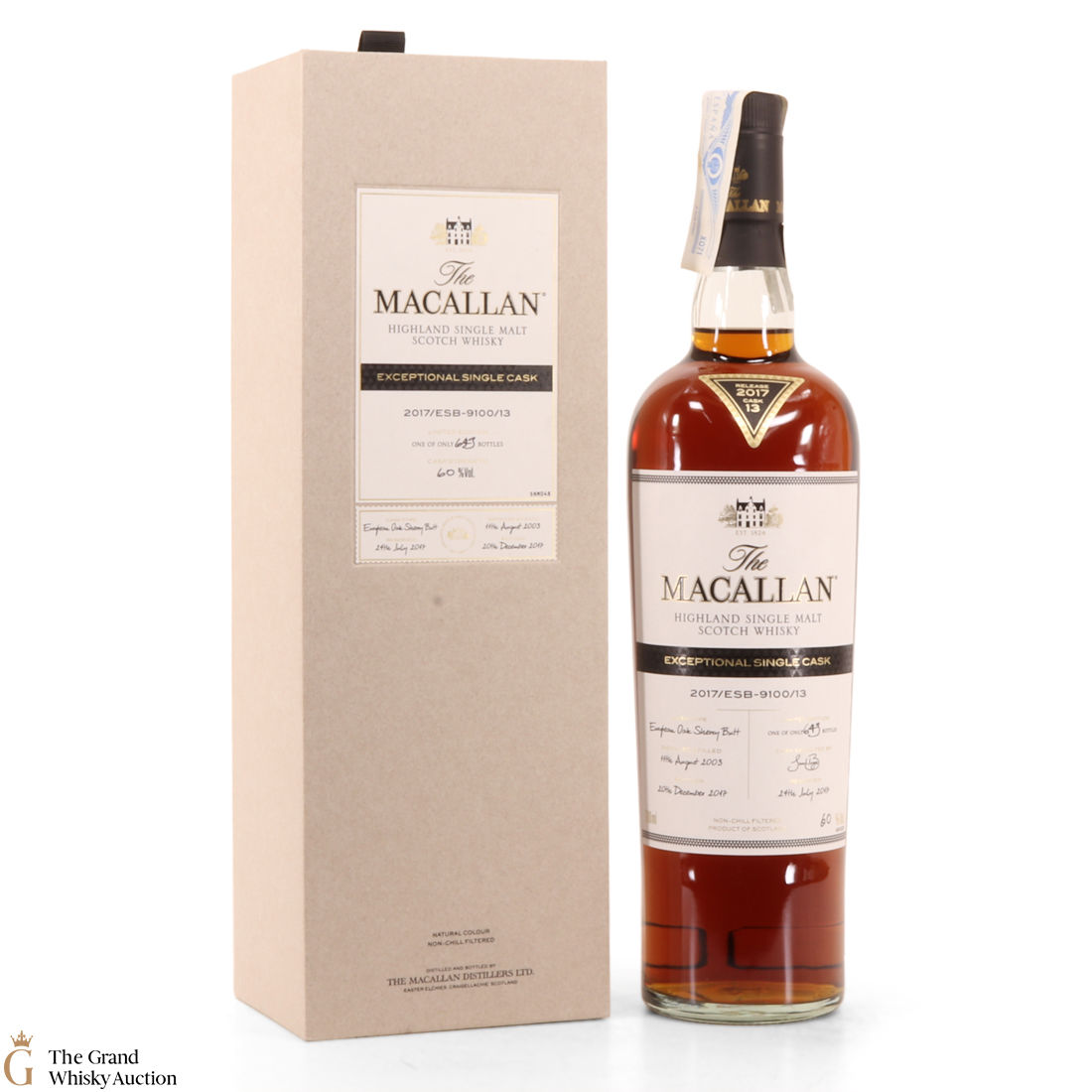 Macallan - 2003 Exceptional Cask #9100-13 2017 Release