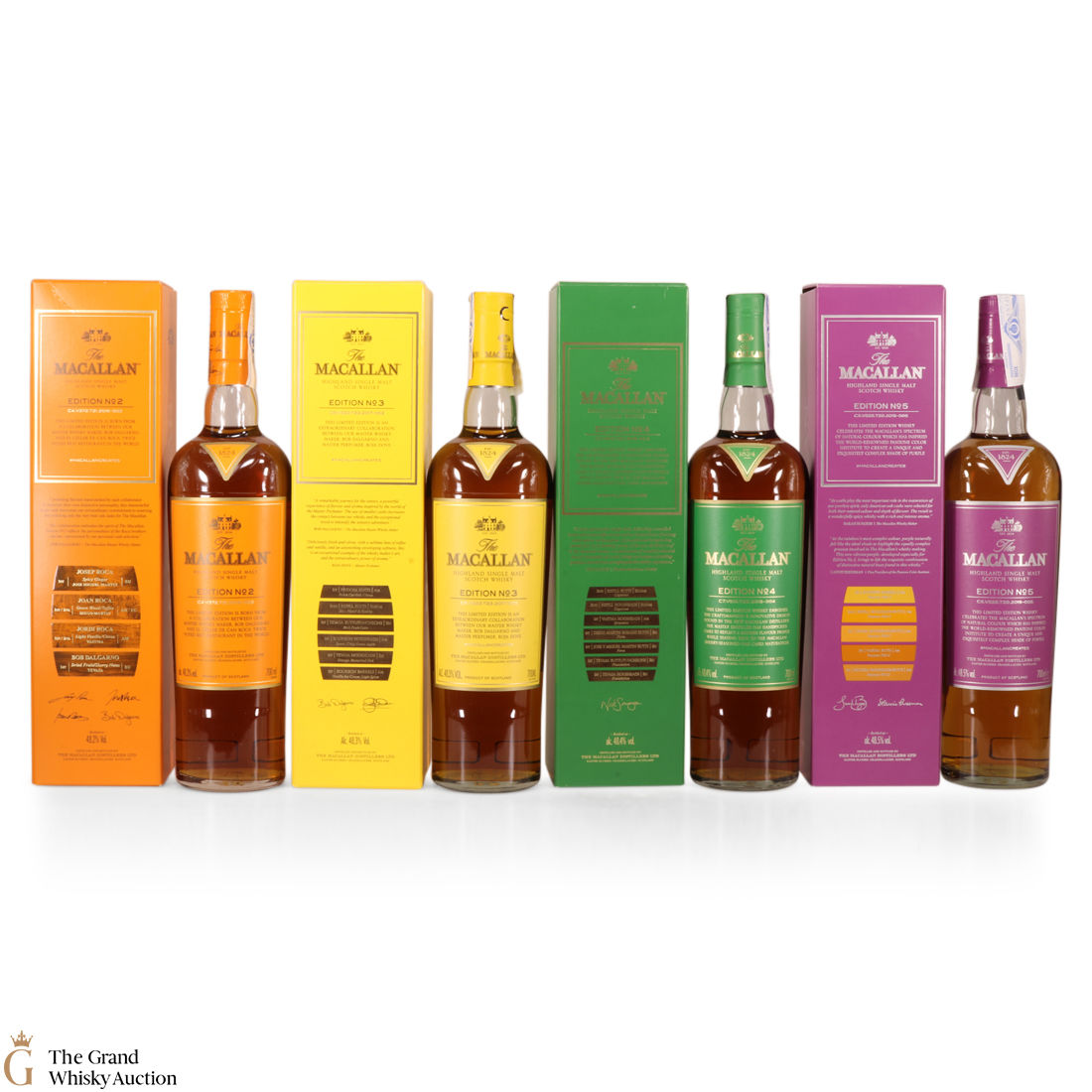 Macallan - Edition 2,3,4,5