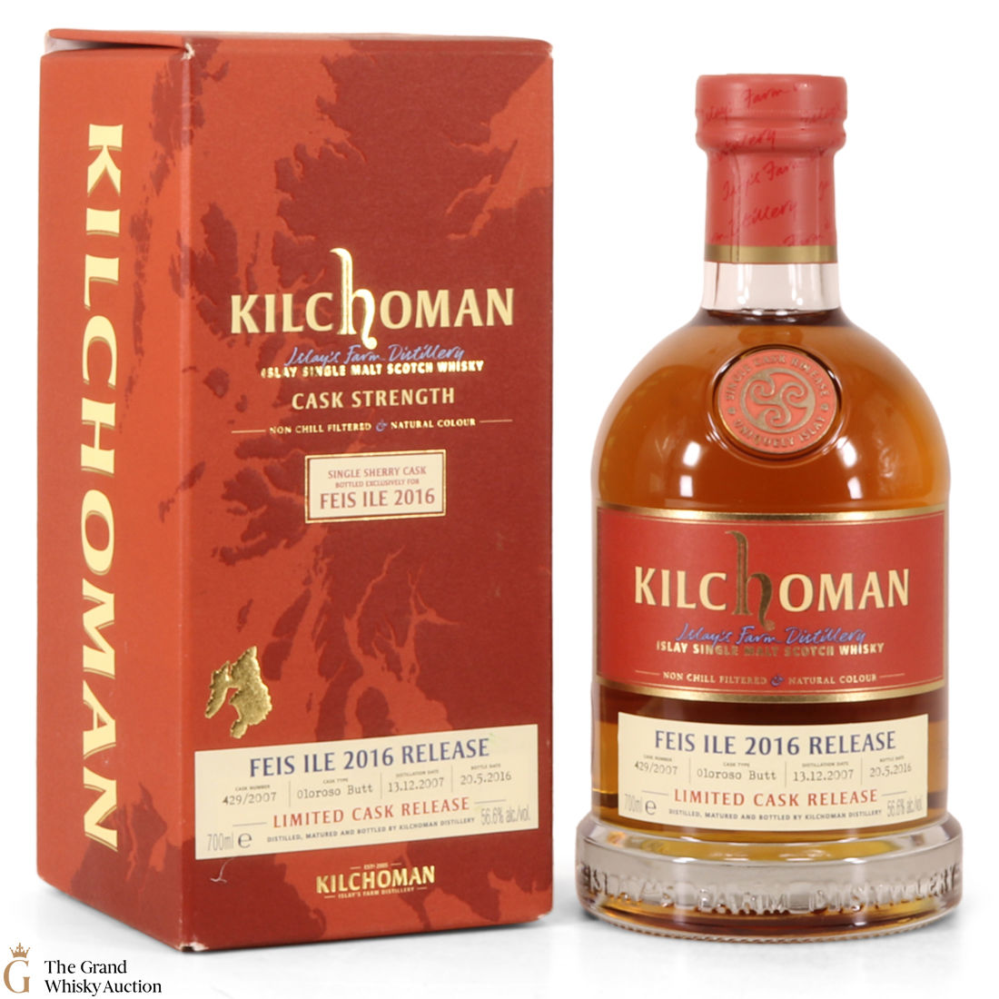 Kilchoman - 2008 Single Oloroso Butt Feis Ile 2016