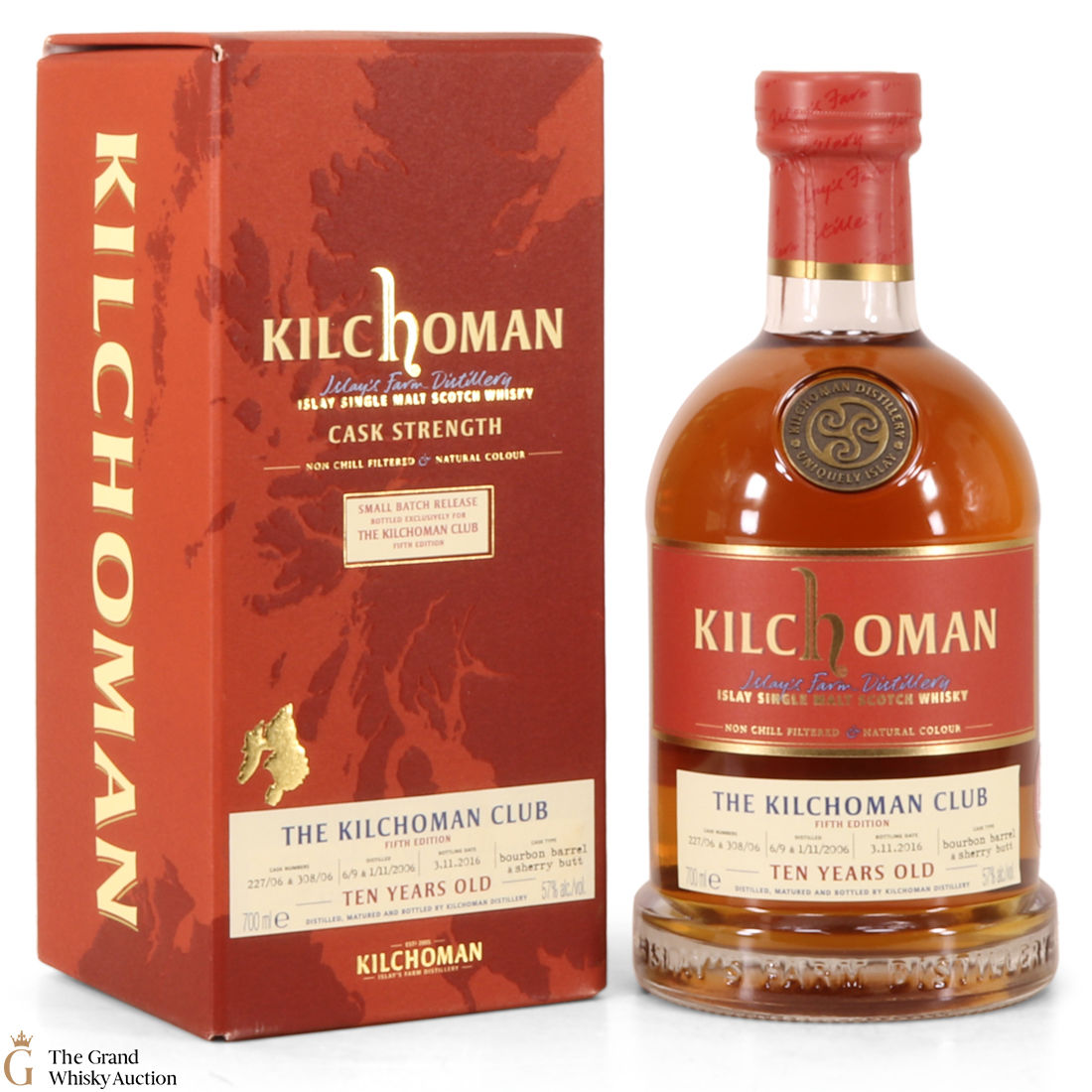 Kilchoman - 2006 Small Batch 10 Year Old Kilchoman Club 5th Edition