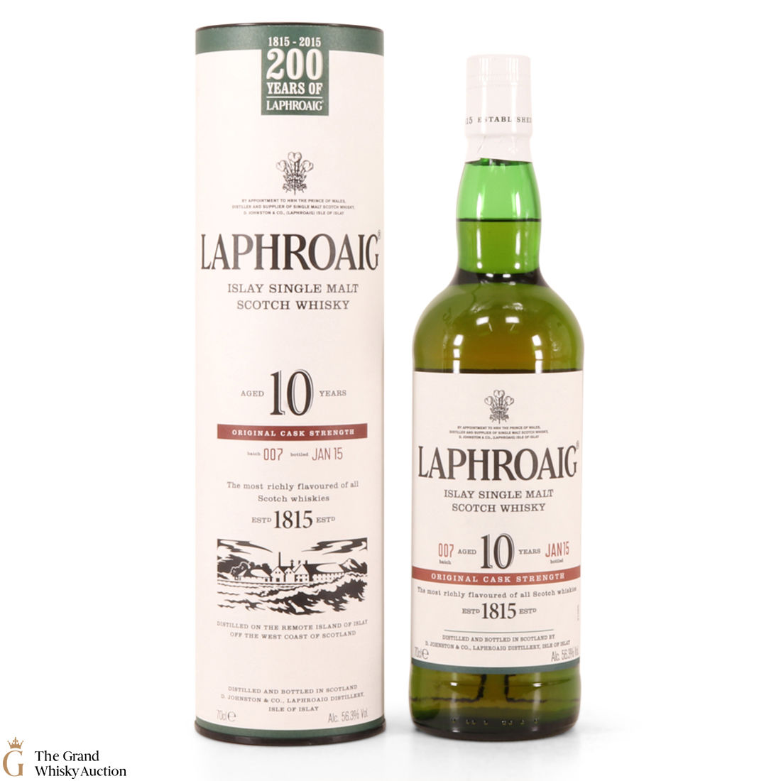 Laphroaig - 10 Year Old - Original Cask Strength Batch #007