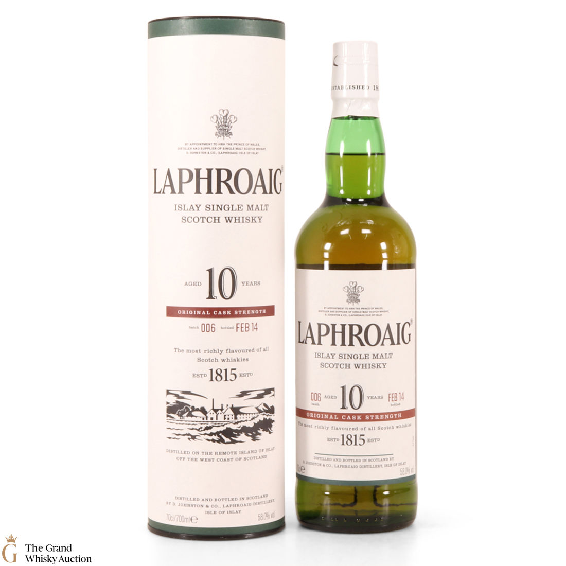 Laphroaig - 10 Year Old - Original Cask Strength Batch #006