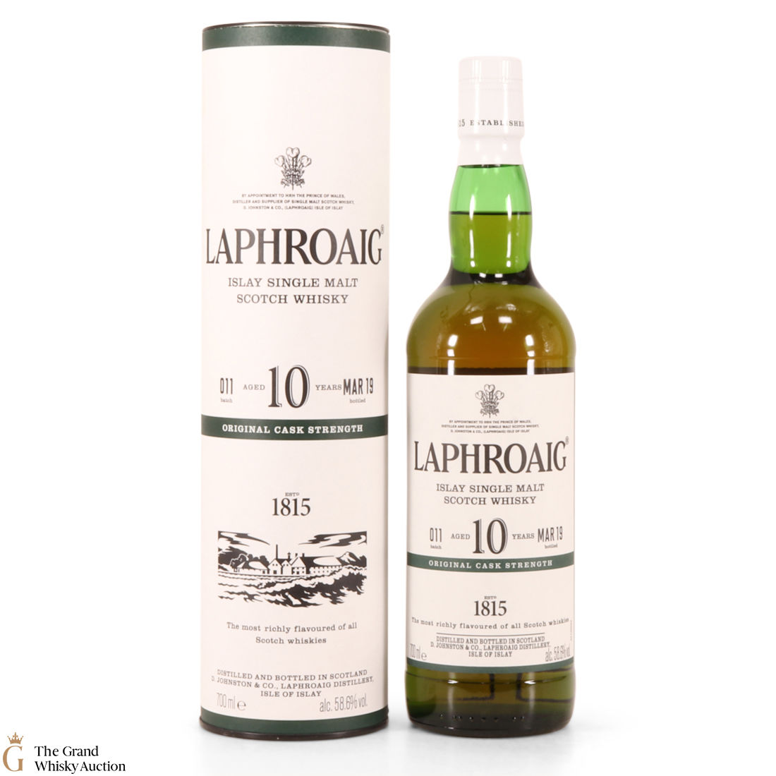 Laphroaig - 10 Year Old - Original Cask Strength Batch #011