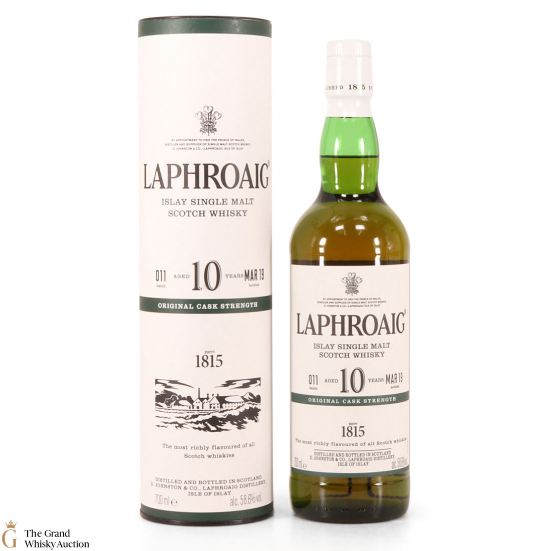 Laphroaig - 10 Year Old - Original Cask Strength Batch #011