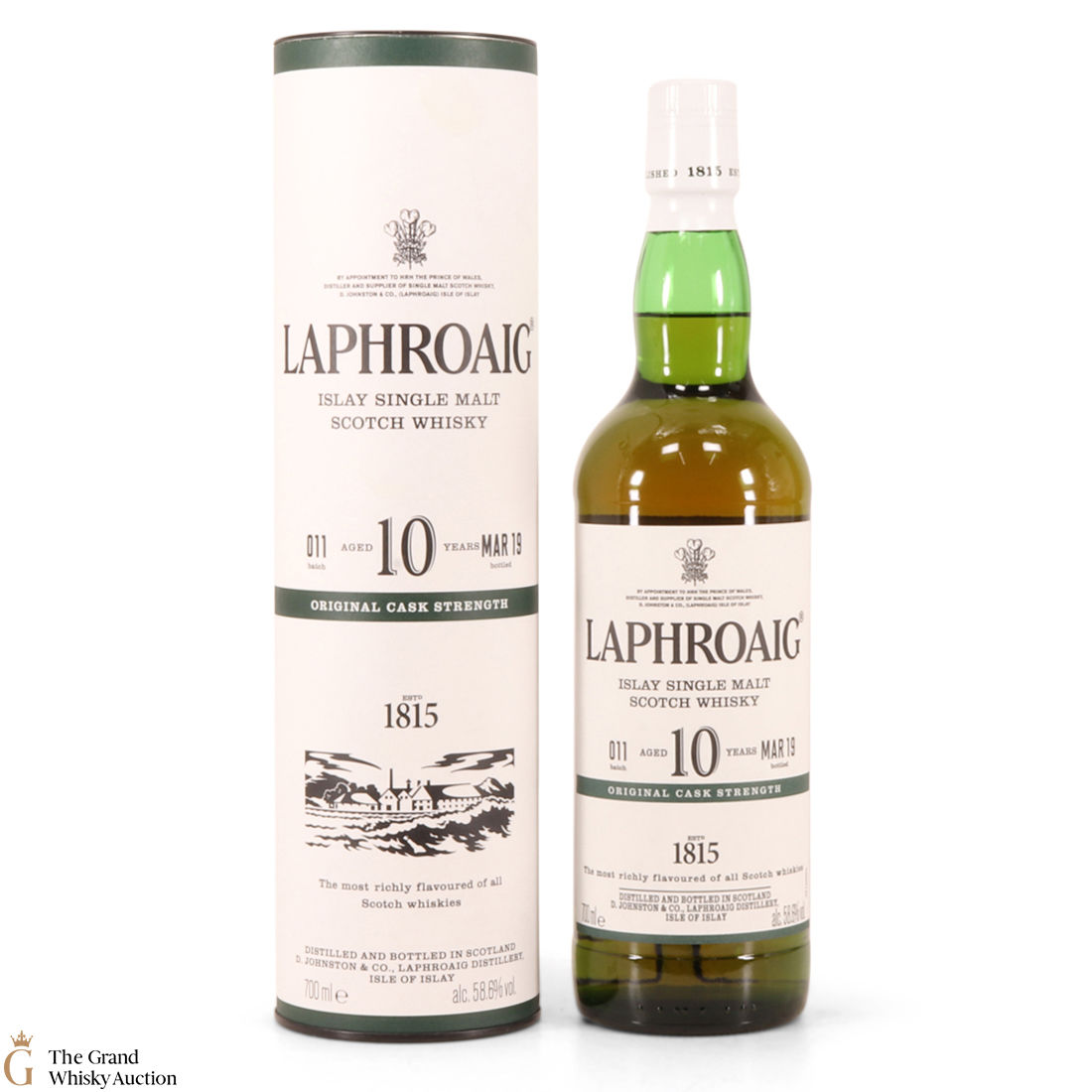 Laphroaig - 10 Year Old - Original Cask Strength Batch #011