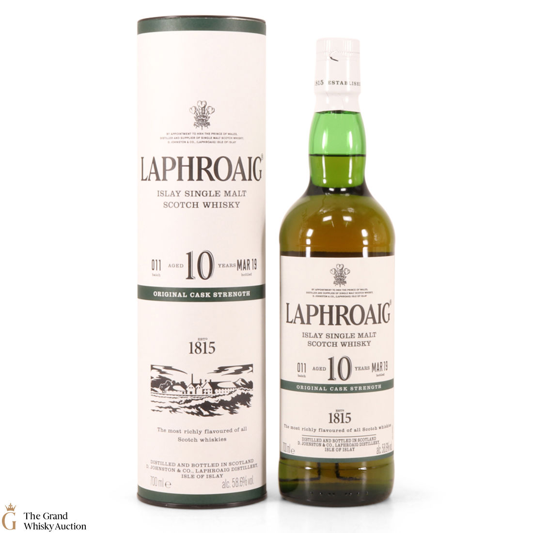Laphroaig - 10 Year Old - Original Cask Strength Batch #011