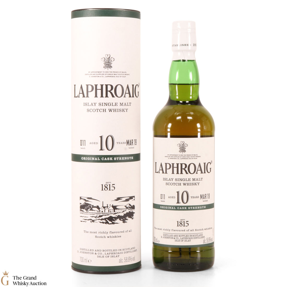 Laphroaig - 10 Year Old - Original Cask Strength Batch #011