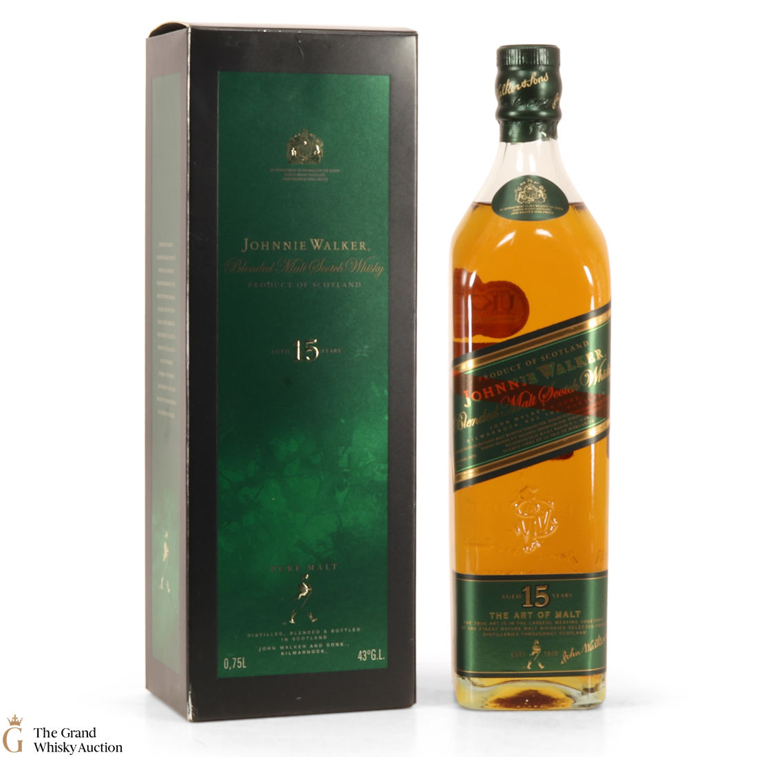 Johnnie Walker - 15 Year Old - Green Label