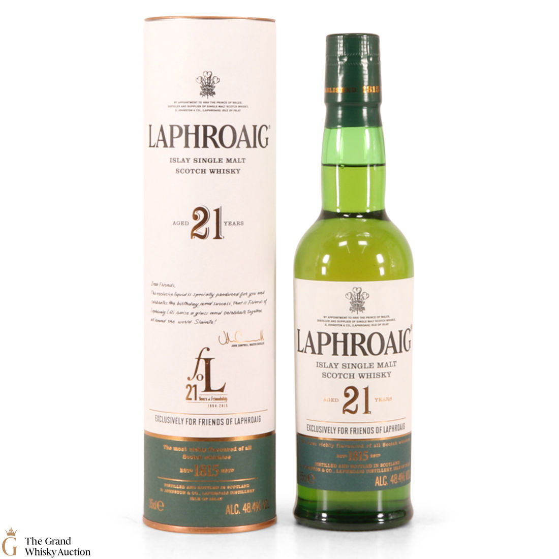 Laphroaig - 21 Year Old - Friends of Laphroaig (35cl)