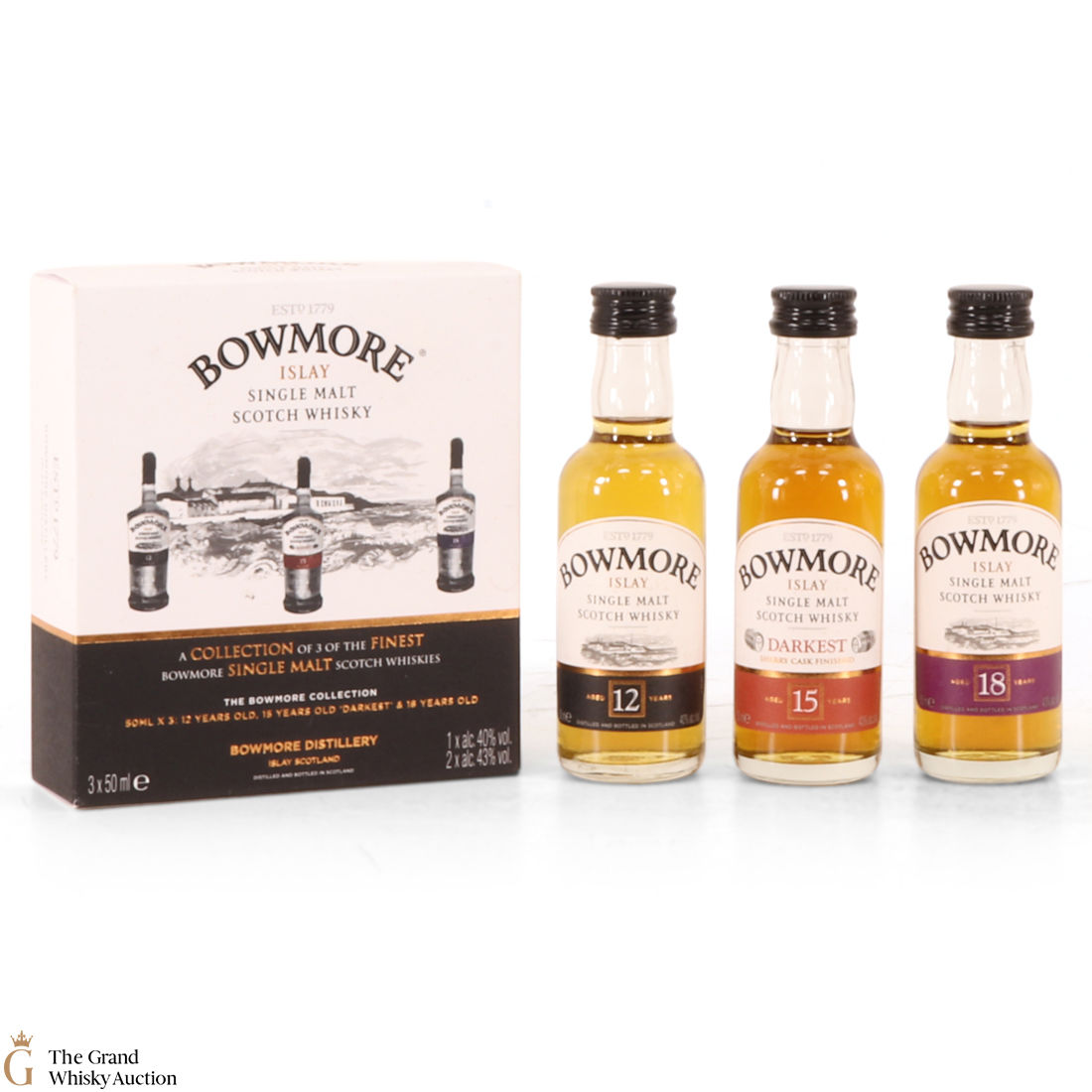Bowmore - The Bowmore Collection (3 x 5cl)