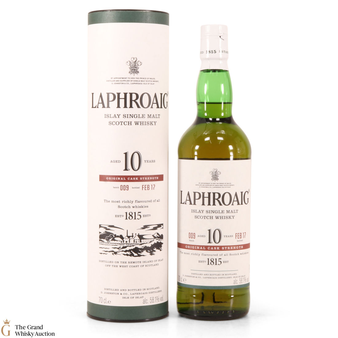 Laphroaig - 10 Year Old - Original Cask Strength Batch #009