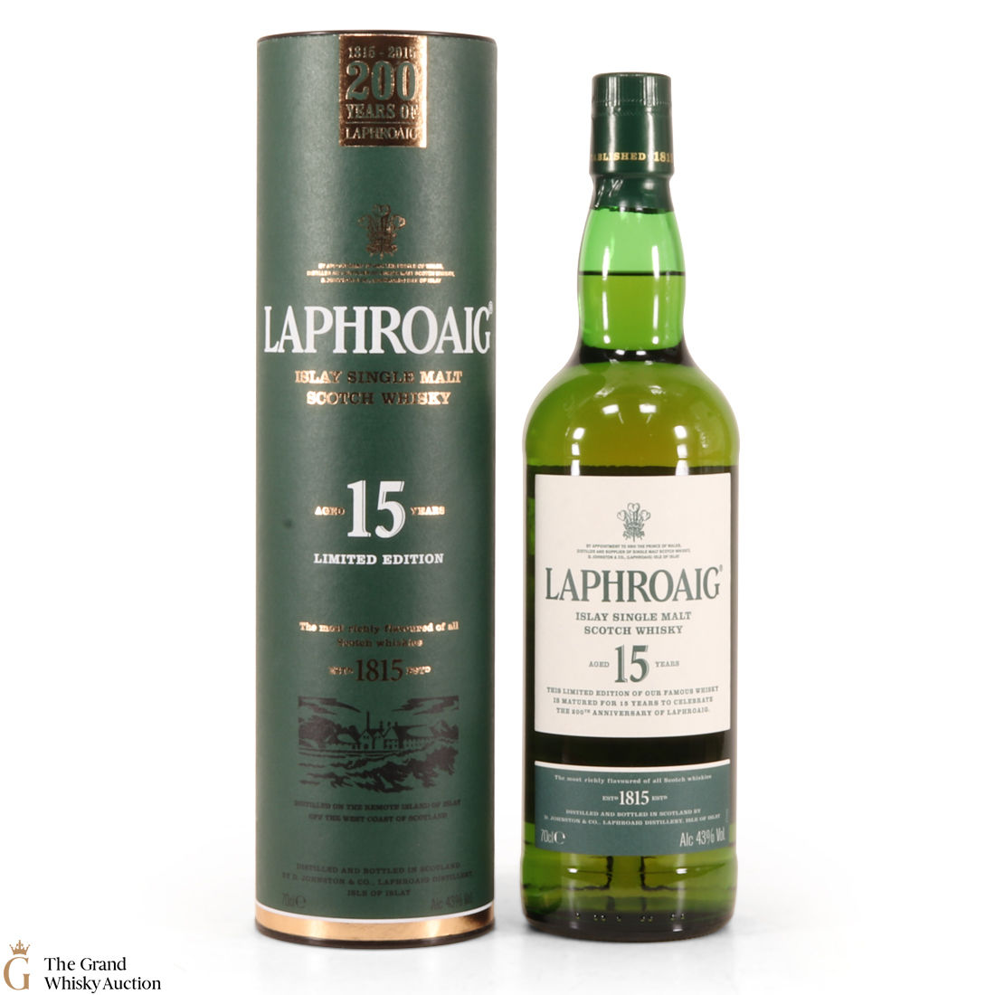 Laphroaig - 15 Year Old - 200th Anniversary Limited Edition