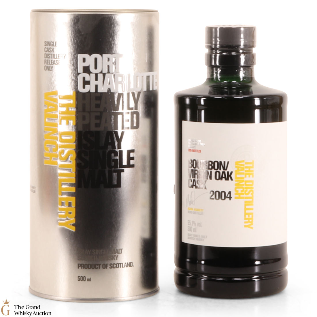 Port Charlotte - 13 Year Old 2004 Valinch - Bourbon/Virgin Oak