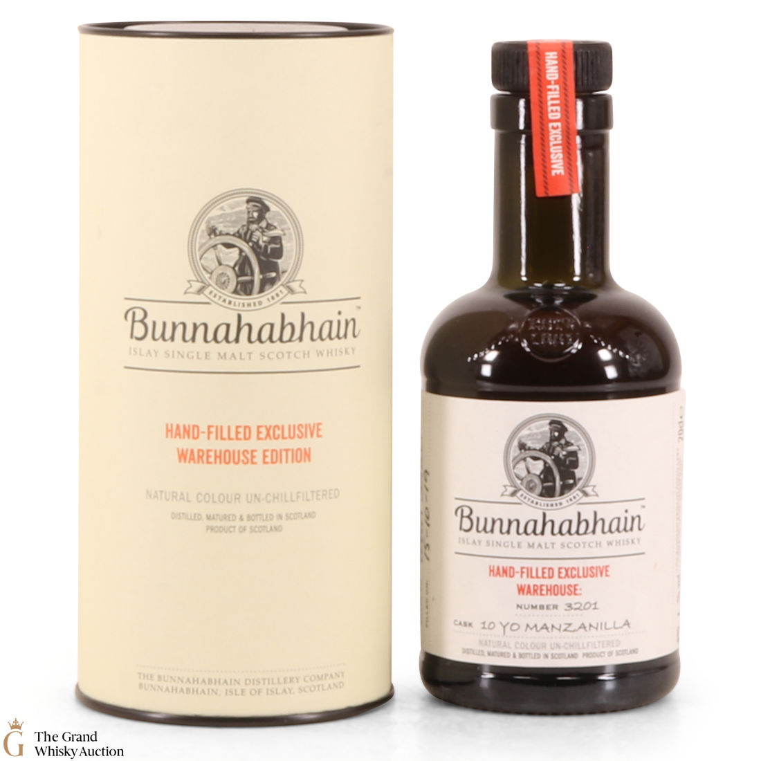 Bunnahabhain -10 Year Old - Hand Filled -  Manzanilla (20cl)