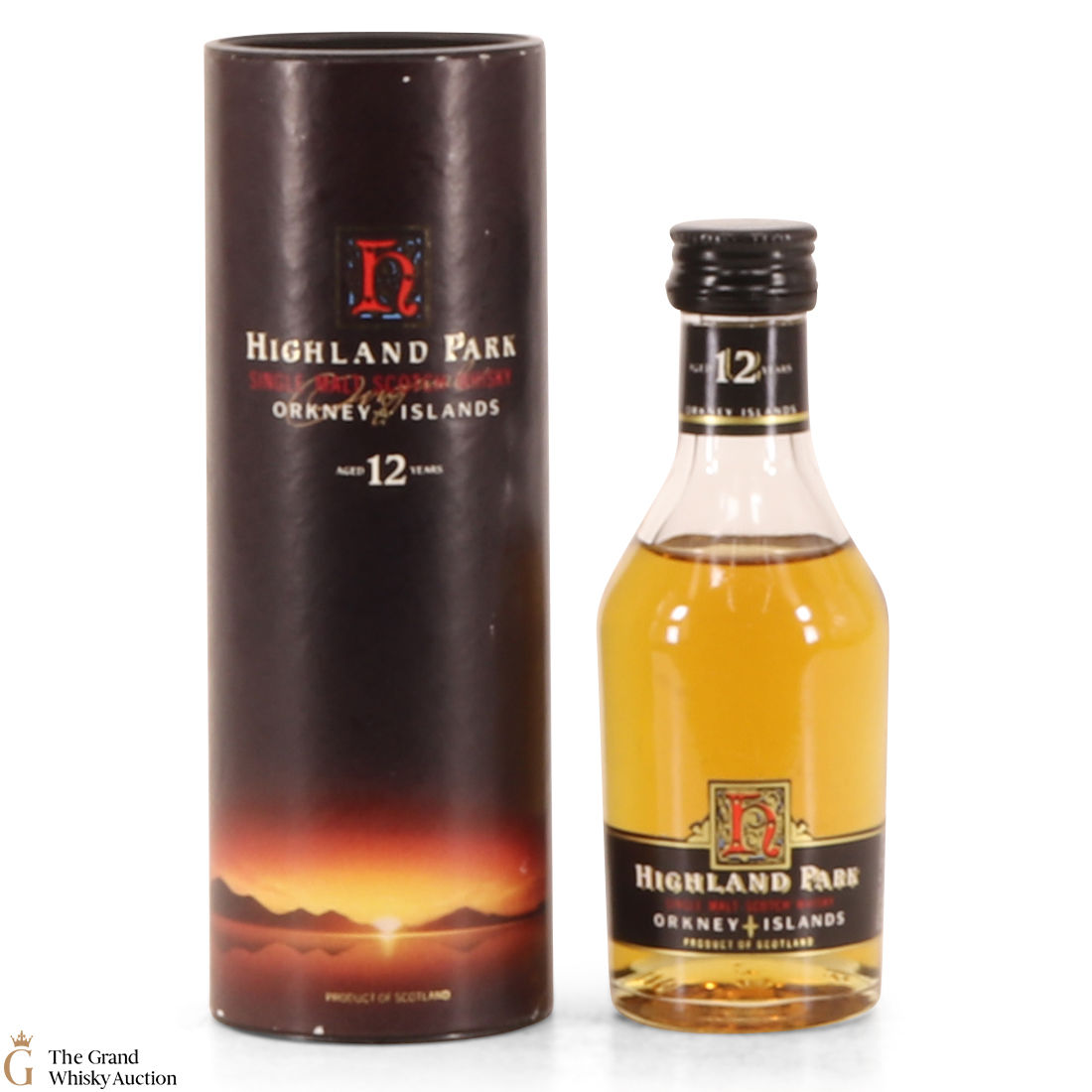 Highland Park - 12 Year Old - 5cl (Old style)