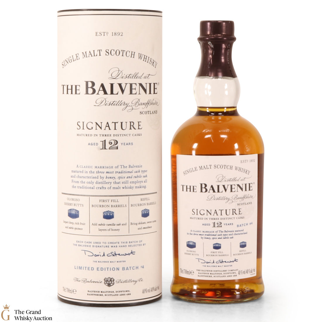 Balvenie - 12 Year Old -  Signature - Batch #4