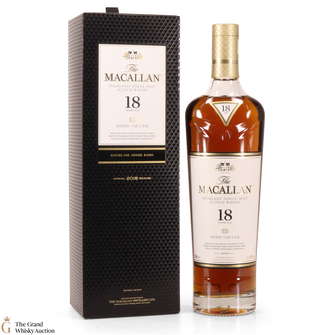 Macallan - 18 Year Old Sherry Oak (2018)