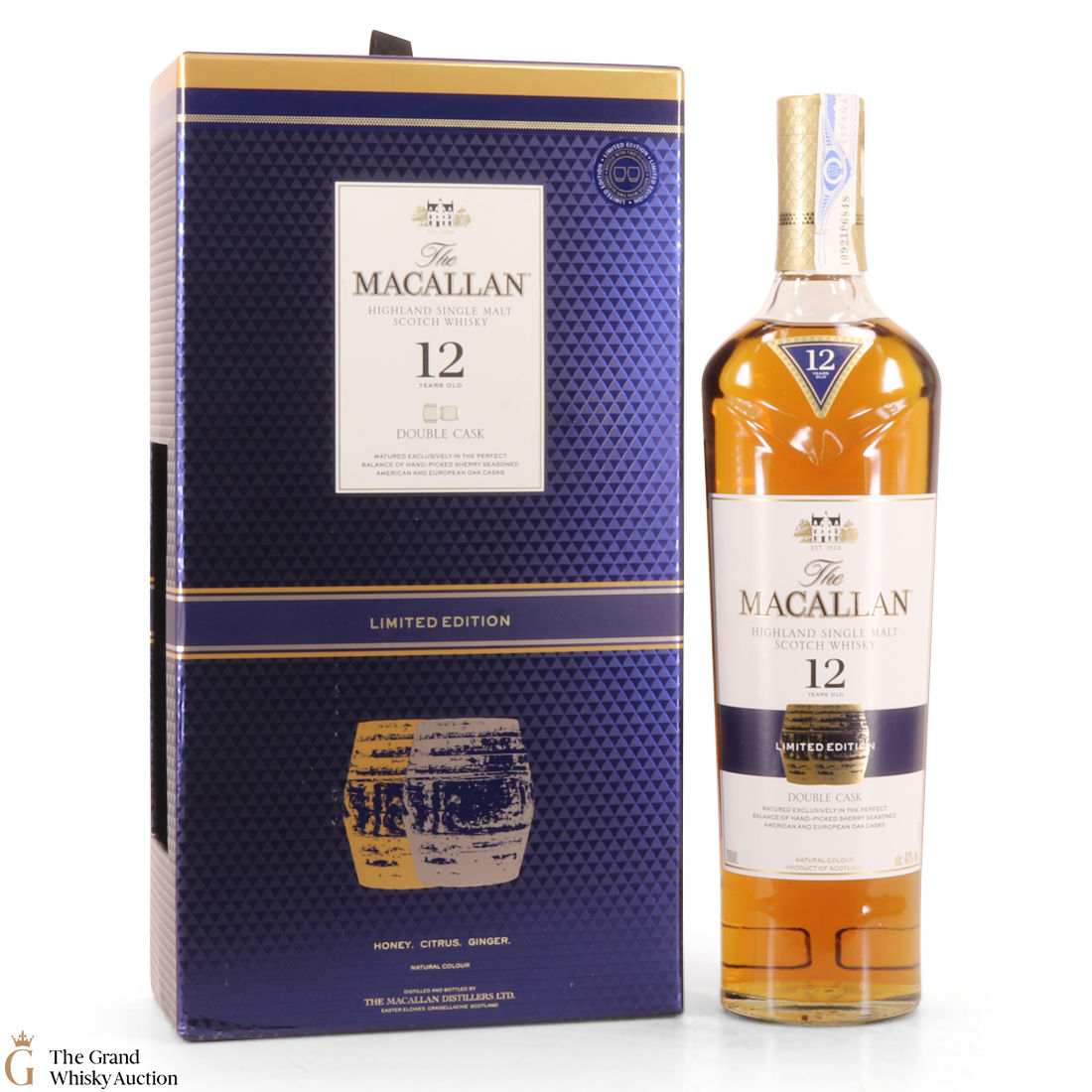 Macallan - 12 Year Old - Double Cask - Limited Edition (With 2 x Glasses)
