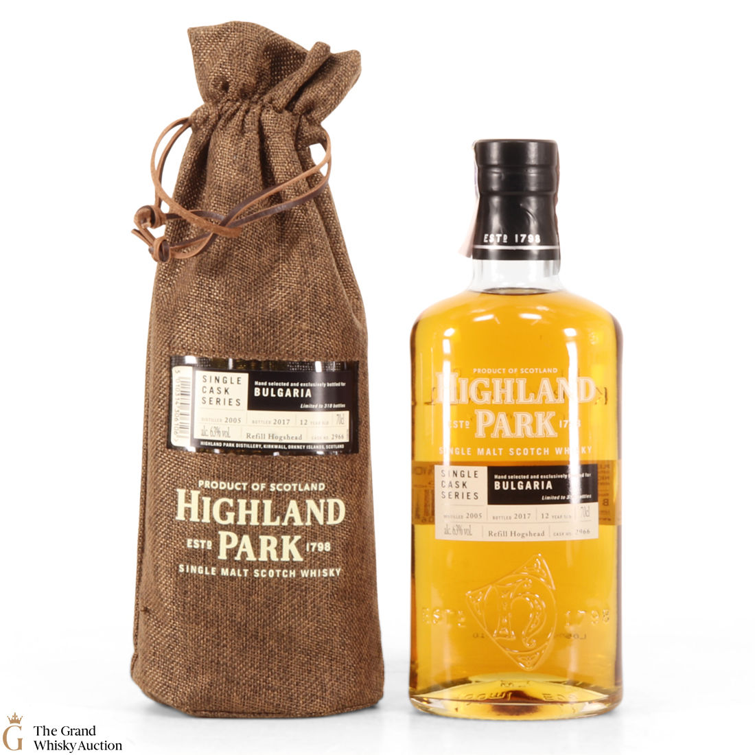 Highland Park - 12 Year Old - Single Cask #2966 - Bulgaria