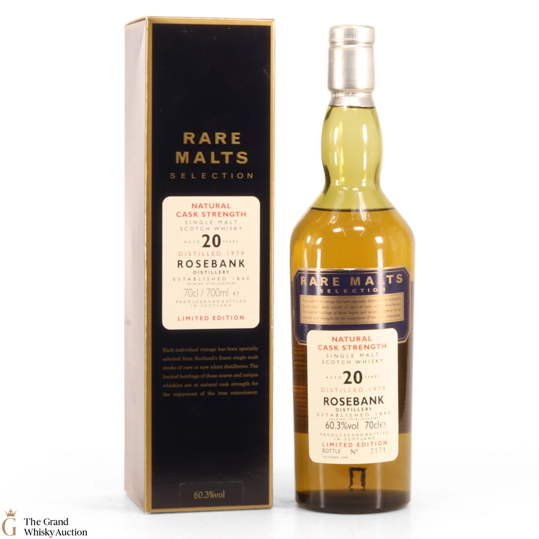 Rosebank - 20 Year Old - Rare Malts (60.3%)