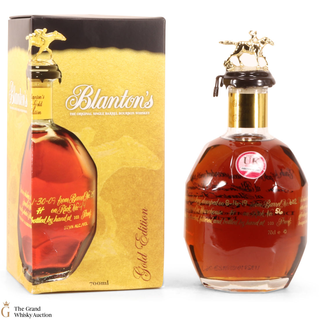 Blanton's - Single Barrel Gold Edition #602