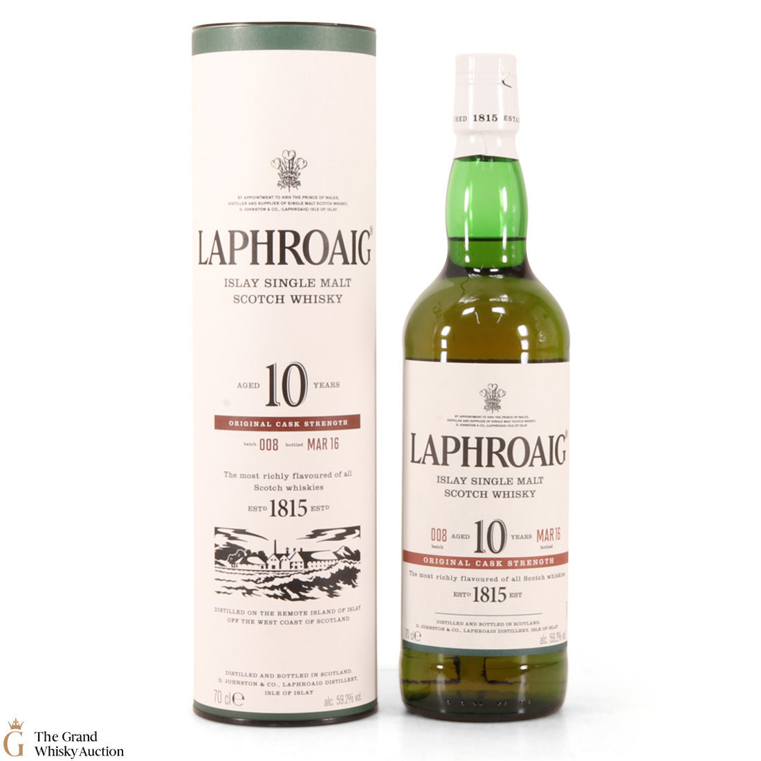 Laphroaig - 10 Year Old - Original Cask Strength Batch #008