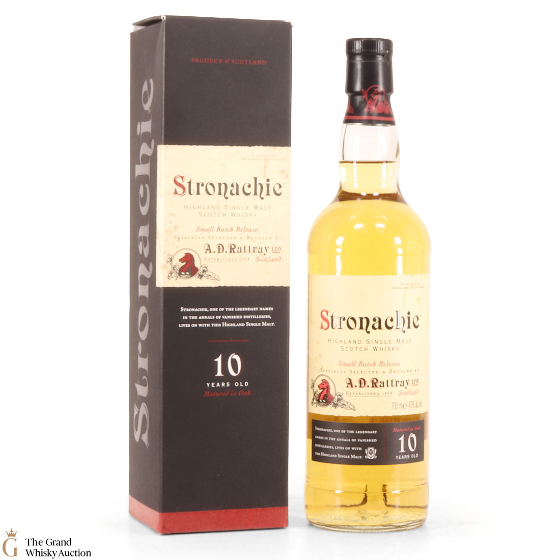 Benrinnes - Stronachie - 10 Year Old - A. D. Rattray