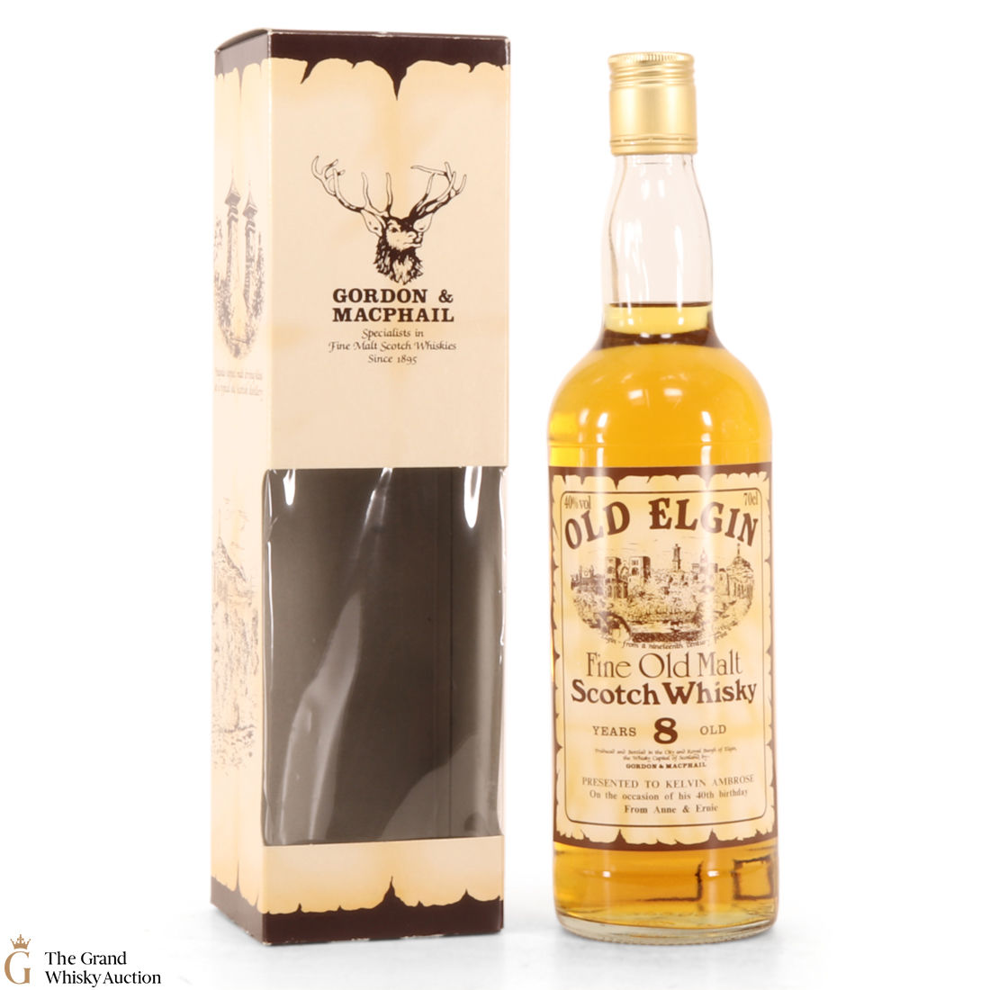Old Elgin - Fine Old Malt - 8 Year Old
