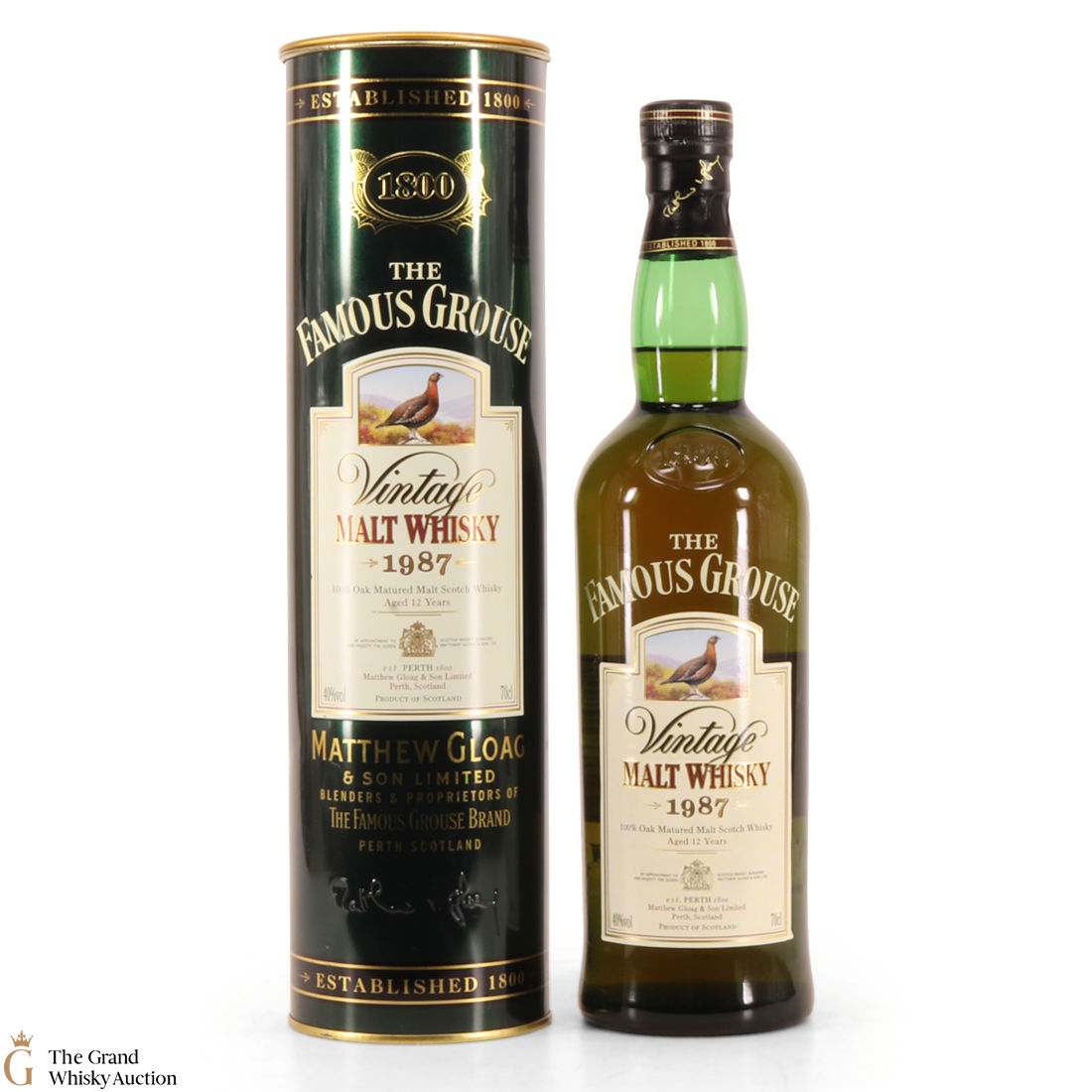 Famous Grouse - 1987 Vintage