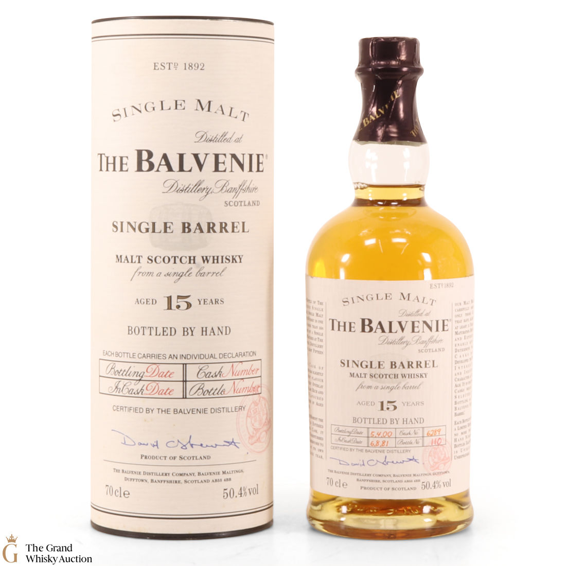Balvenie - 15 Year Old - 2000 Single Barrel