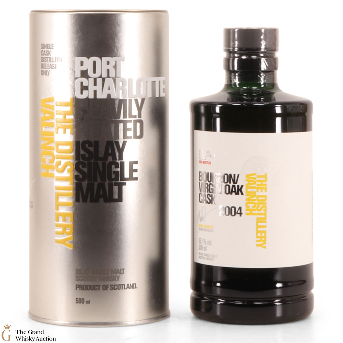 Port Charlotte - 13 Year Old 2004 Valinch - Bourbon/Virgin Oak