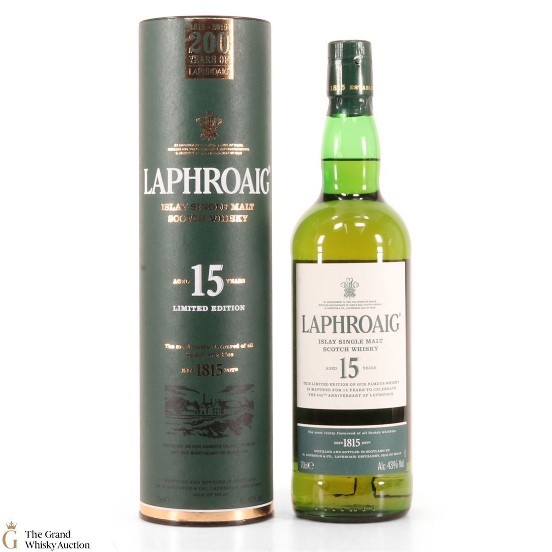 Laphroaig - 15 Year Old - 200th Anniversary Limited Edition