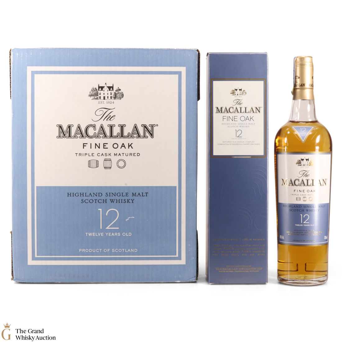 Macallan - 12 Year Old - Fine Oak x6