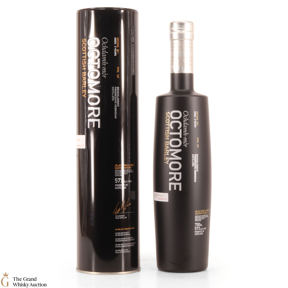 Bruichladdich - Octomore 06.1 - 5 Year Old - Scottish Barley