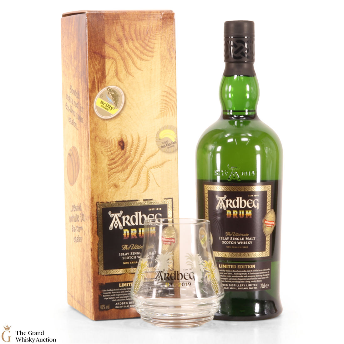 Ardbeg - Drum - 2019 Limited Edition + Glass