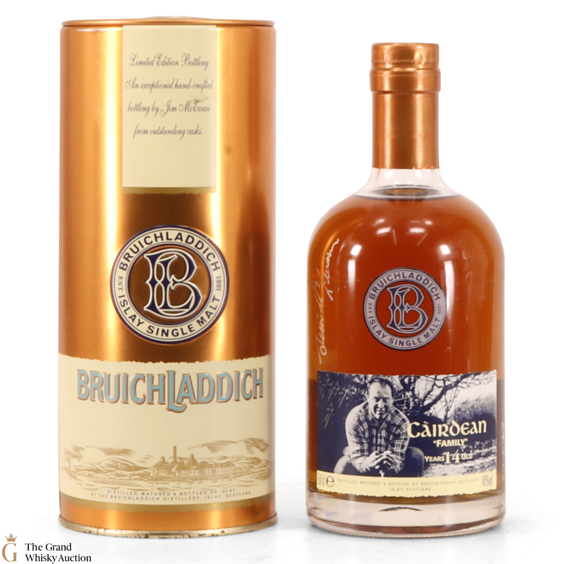 Bruichladdich 1989 Valinch 14 Year Old Cairdean (SIGNED)