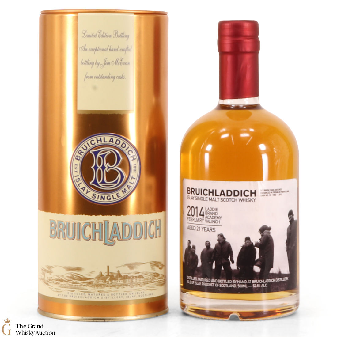 Bruichladdich - 21 Year Old 2014 Laddie Brand Academy.