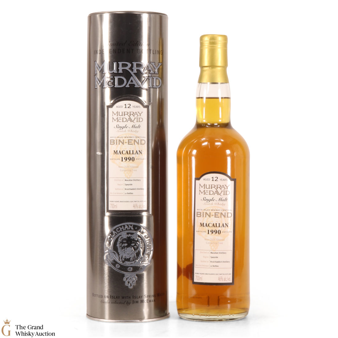 Macallan - 12 Year Old 1990 Murray Mcdavid