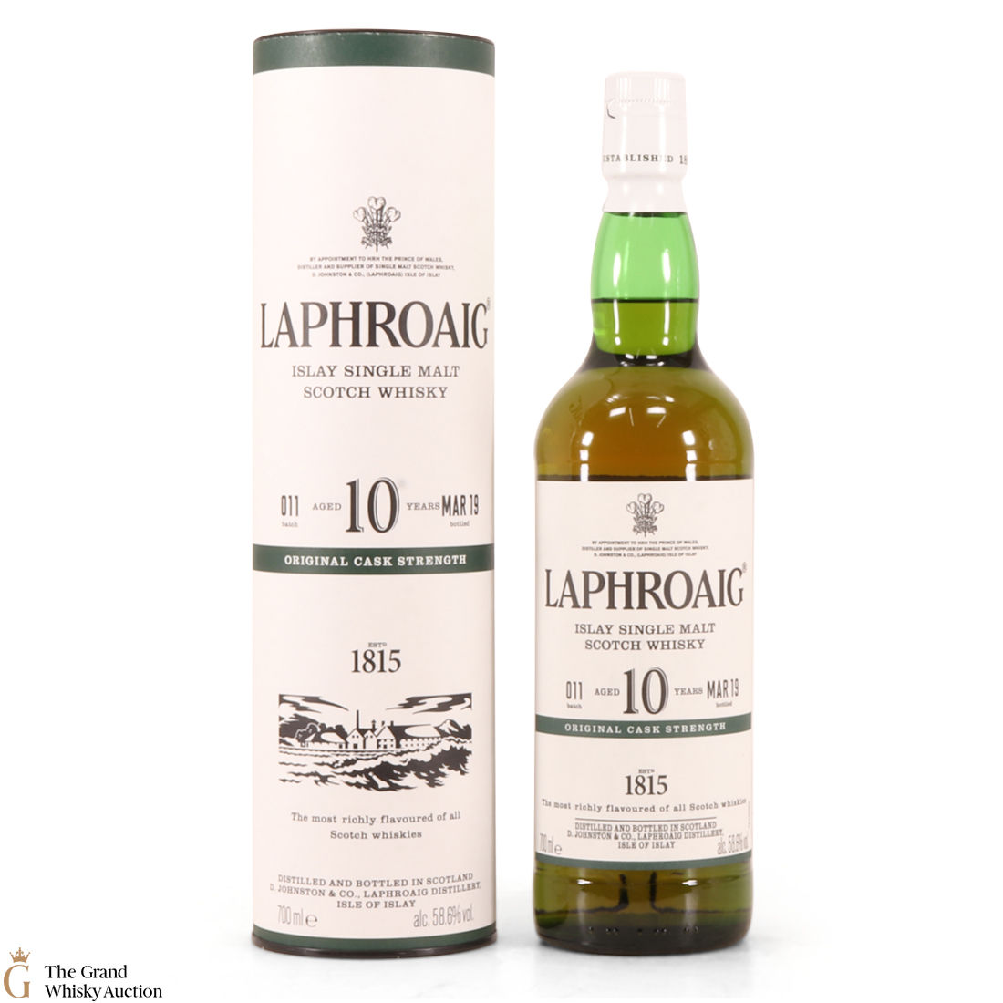Laphroaig - 10 Year Old - Original Cask Strength Batch #011