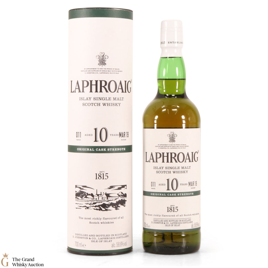 Laphroaig - 10 Year Old - Original Cask Strength Batch #011